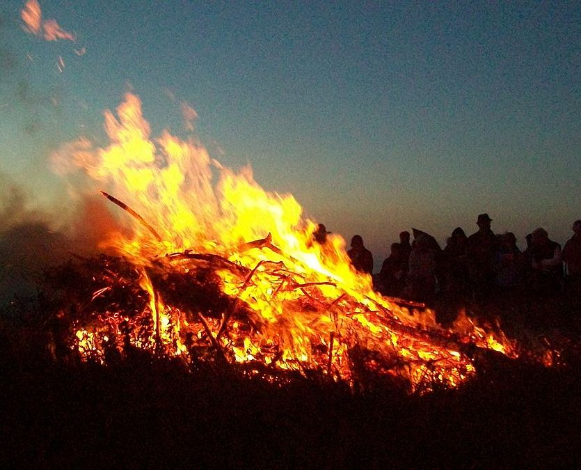 Bonfires light the way for our ancestors to come through as we lead into the darkest time of the year. Samhain Season is the beginning of this time of year.